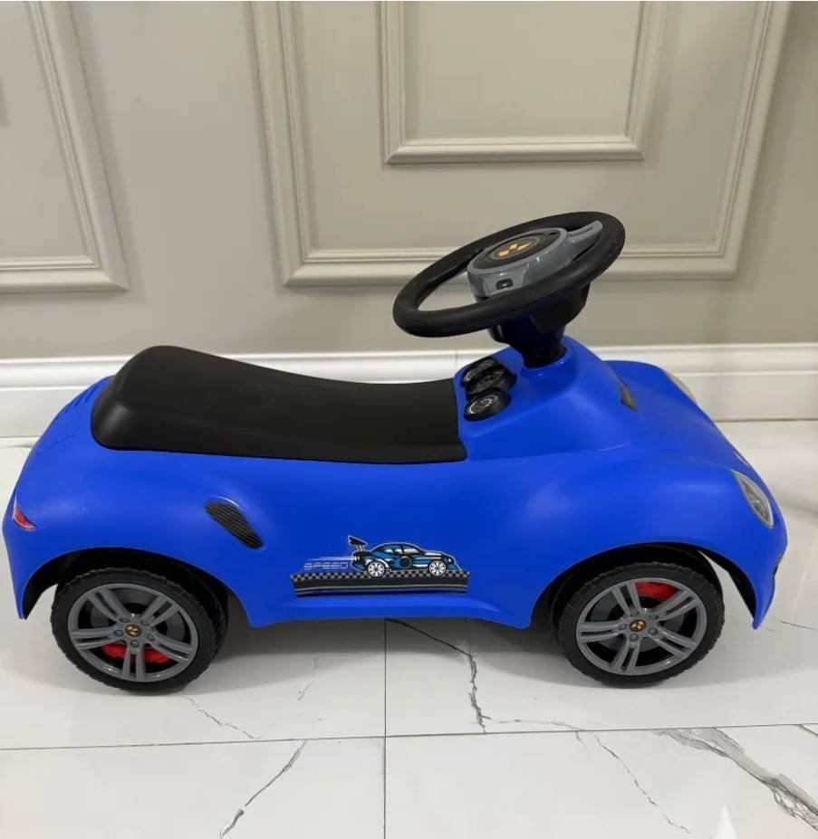 Каталка Tiny Tots Толокар "Porshe"005 синий купить,12500