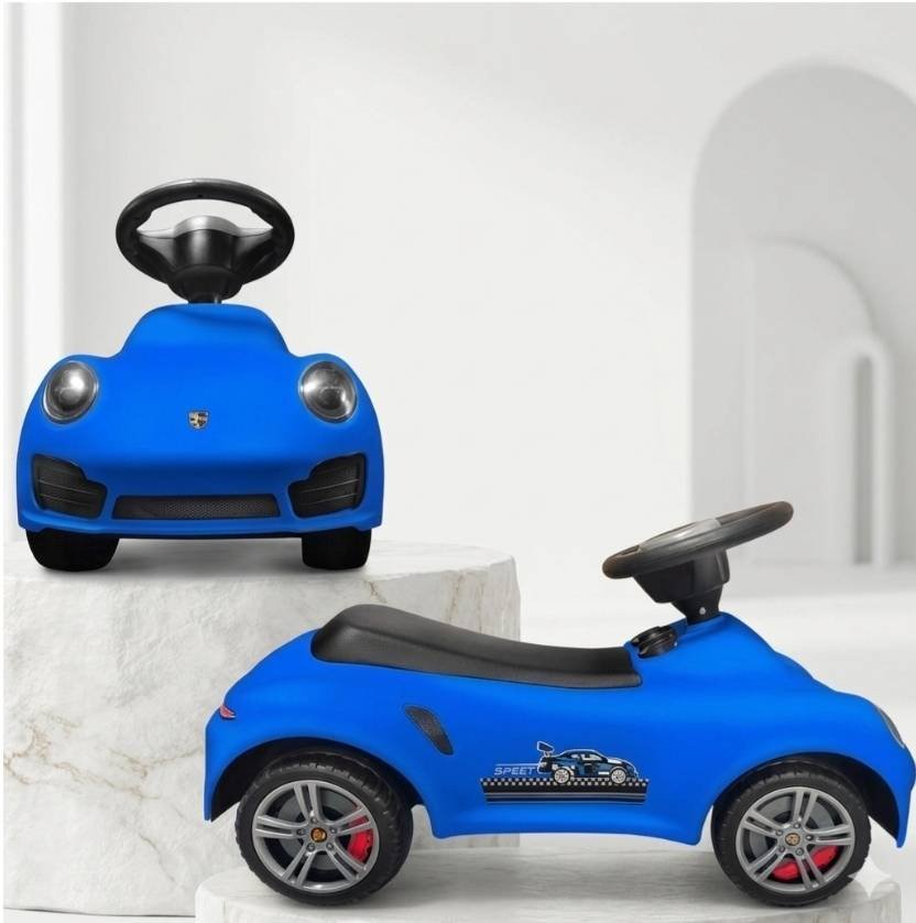 Каталка Tiny Tots Толокар "Porshe"005 синий купить,12500