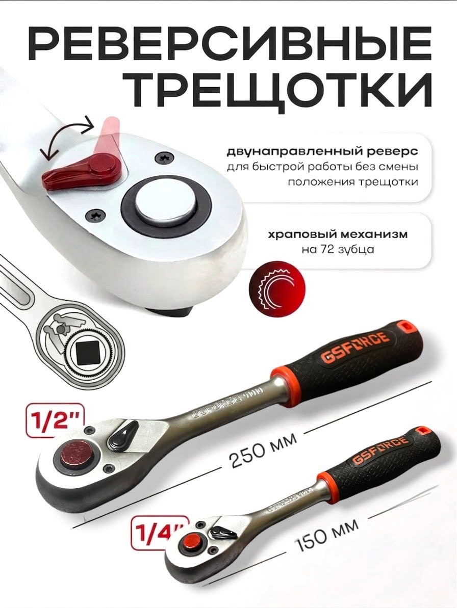 Набор инструментов автомобильный 108 в 1 GSFORCE 591108 - ForteMarket Набор инструментов автомобильный 108 в 1 GSFORCE 591108 купить,55000