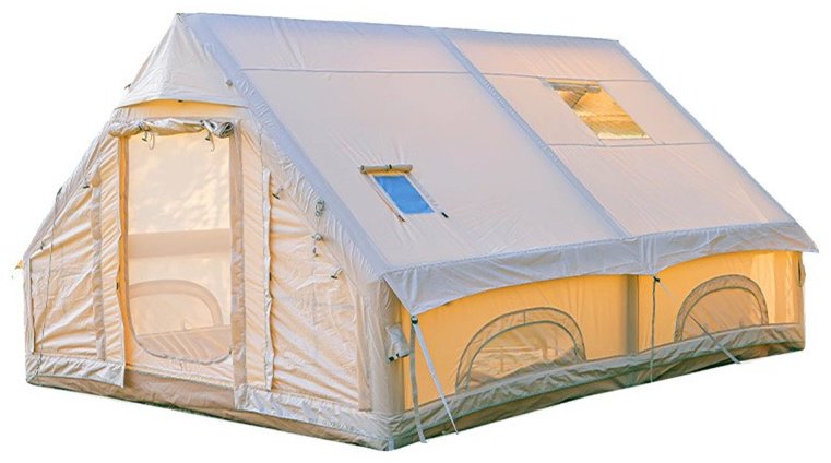 Надувная палатка TerraFox TF-Camping кемпинговая количество мест: 10 бежевый купить,NaN