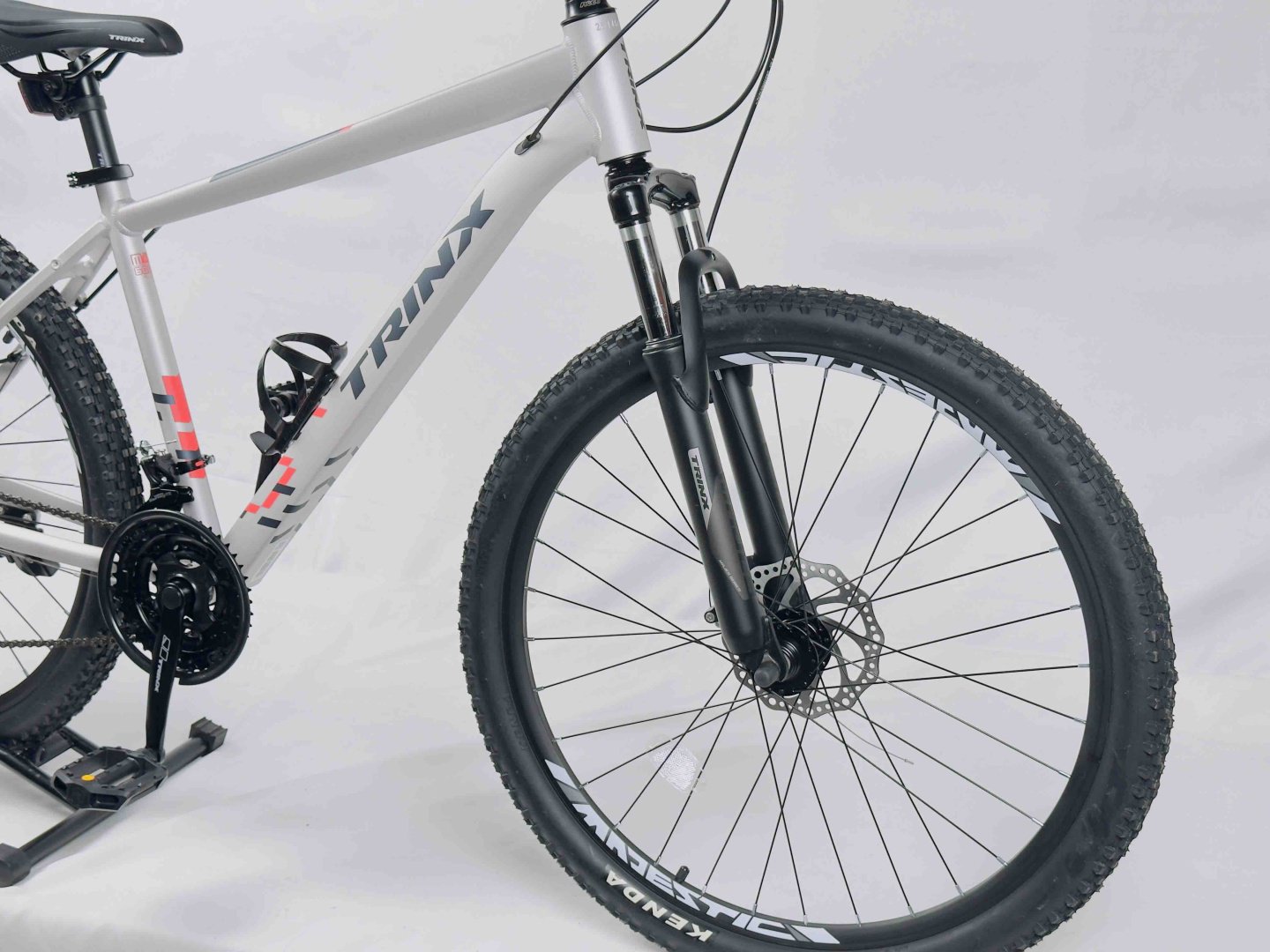 Велосипед TRINX Trinx M116 26 2026 17 дюймов серебристый купить,NaN