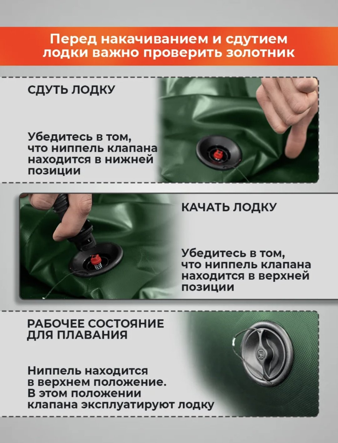 Надувная лодка RUFF PRO 245 зеленый купить,195000