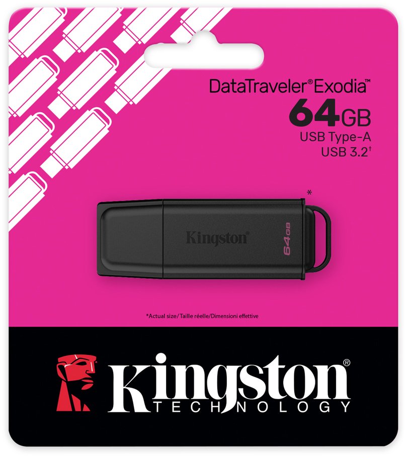 USB Flash карта Kingston DTXG2/64 64 Гб черный
