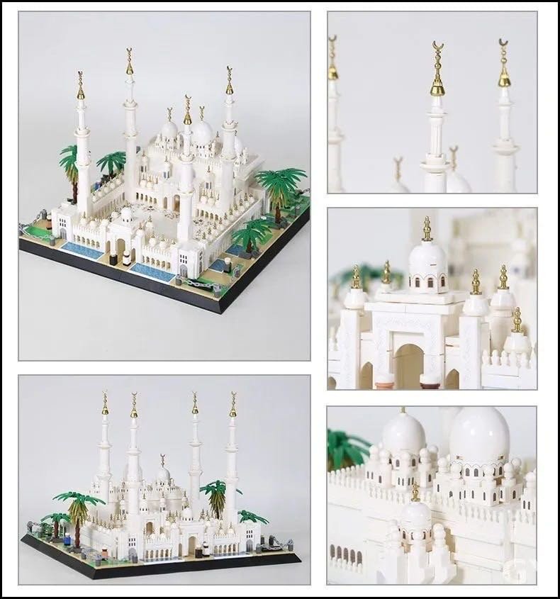 Конструктор Balazhan Toys Мечеть шейха Зейда Абу-даби 5235, деталей 1463 шт купить,39999