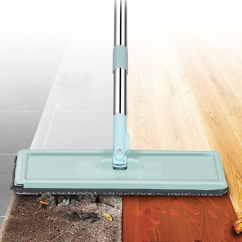 Комплект для уборки универсальная, для пола, для стен Smart Mop, материал насадки: микрофибра, зеленый