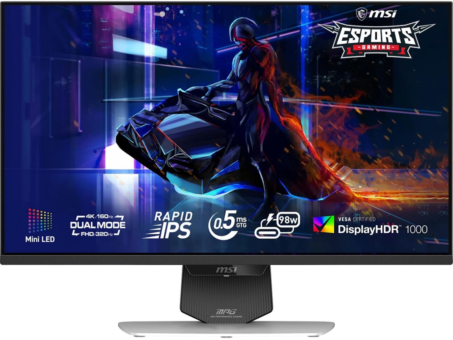 Монитор 27" MSI MPG 274URDFW E16M черный - ForteMarket Монитор 27" MSI MPG 274URDFW E16M черный купить,399263
