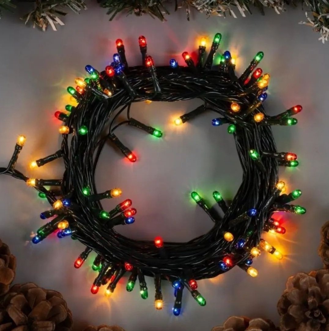 Электрогирлянда Нить Luazon Lighting цвет свечения мультиколор 10 м