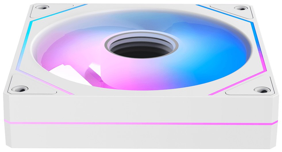 Кулер для корпуса Ocypus Gamma-F12-WH1AM00X-GL белый купить,NaN