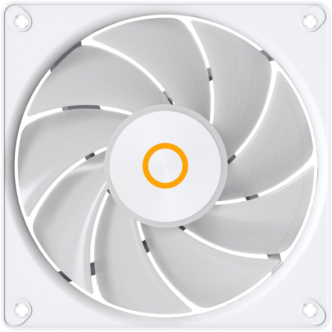Кулер для корпуса Ocypus Gamma F12 Elite WH ARGB, Gamma-F12-WH1AM00E-GL белый купить,2890