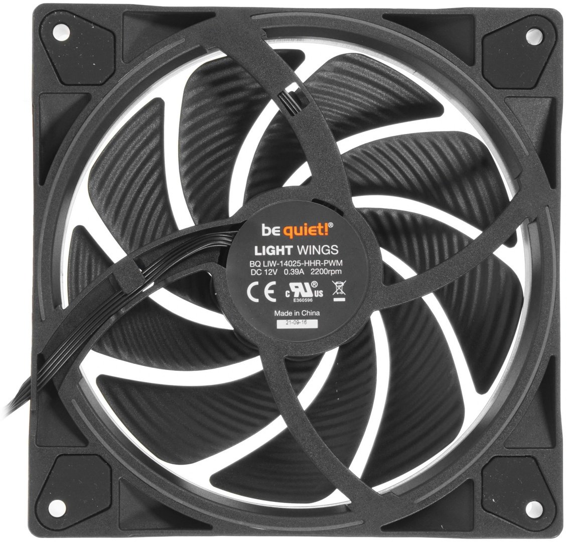 Кулер для корпуса Be quiet BL134 черный - ForteMarket Кулер для корпуса Be quiet BL134 черный купить,NaN
