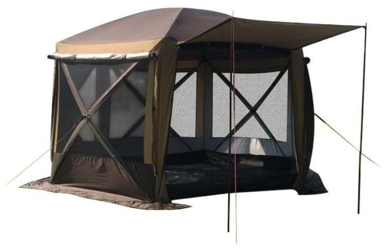 Палатка TopCamping для рыбалки 6-местная коричневый