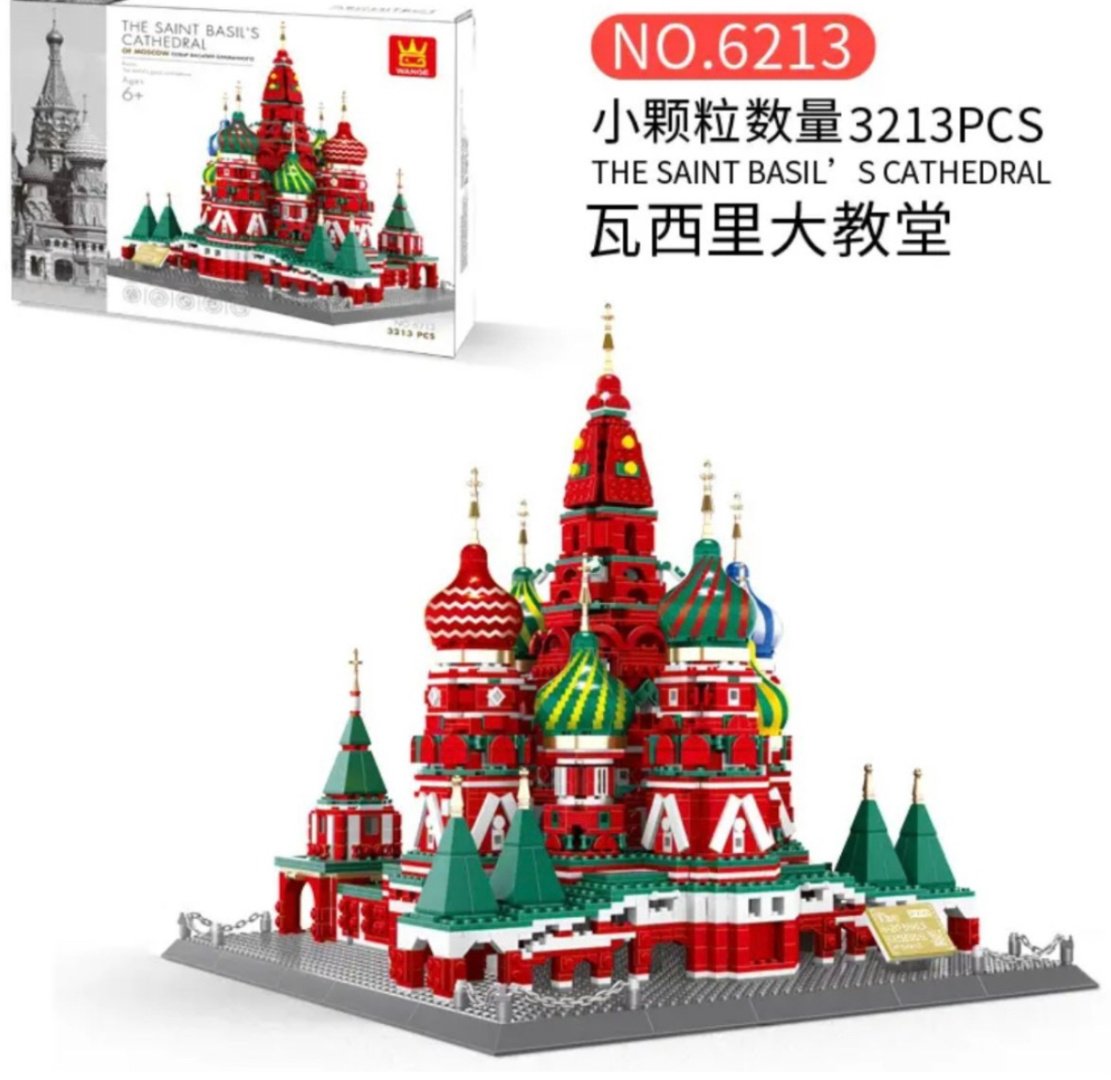Конструктор Wange Москва 6213, деталей 3213 шт