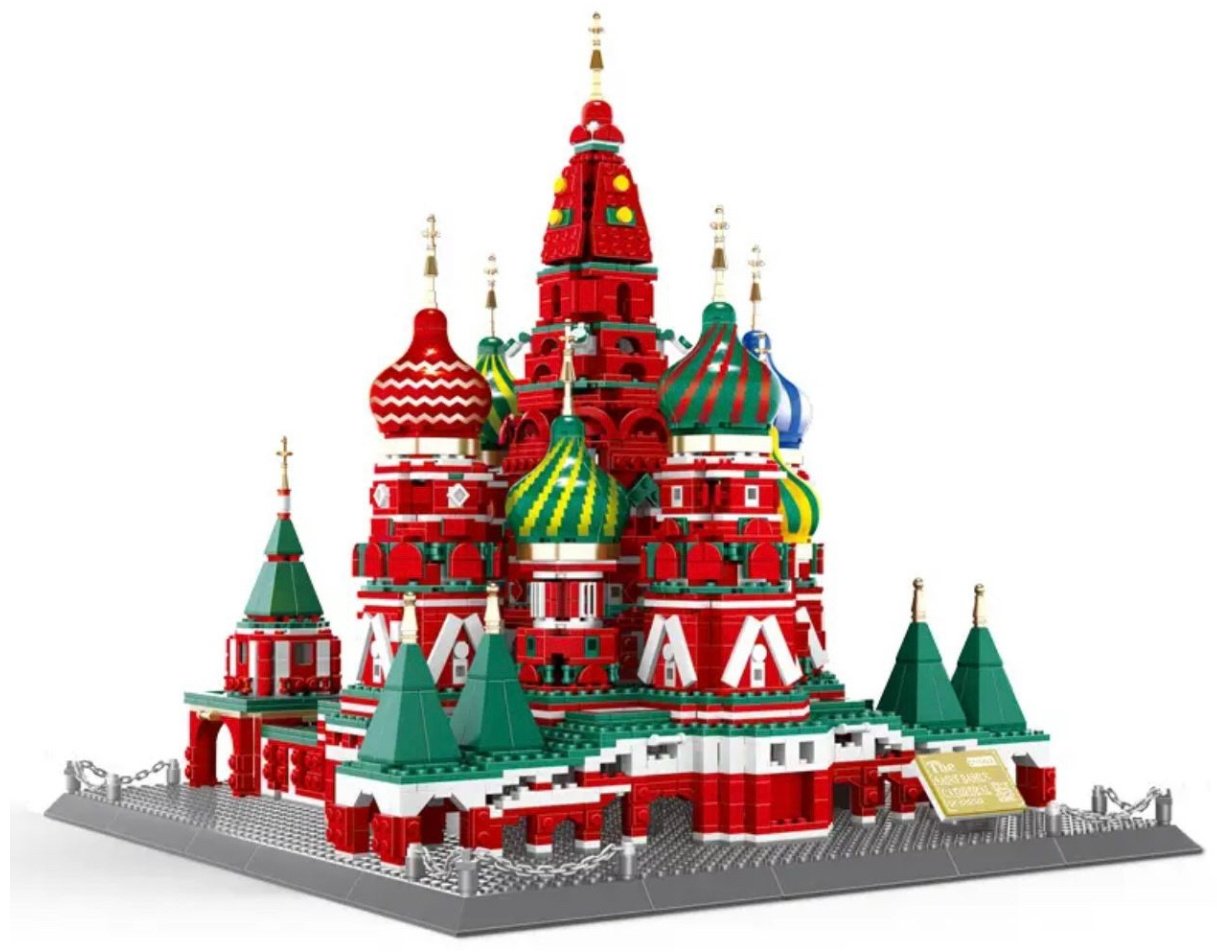 Конструктор Wange Москва 6213, деталей 3213 шт