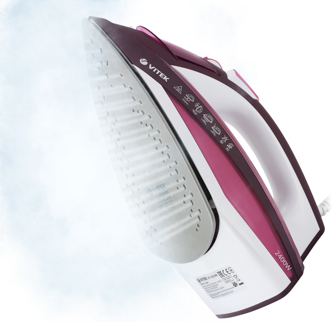 Утюг Vitek VT-1215 PK розовый