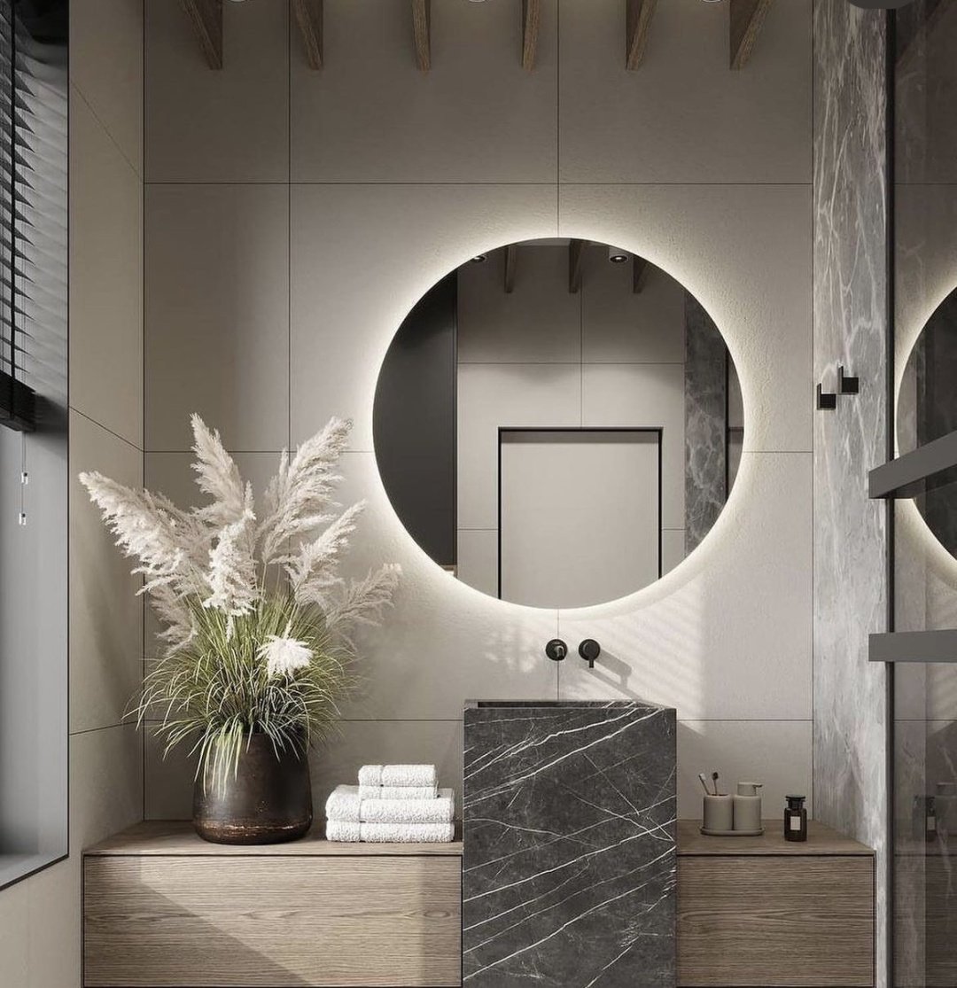 Умное зеркало настенное MIRROR 70x70 см купить,NaN