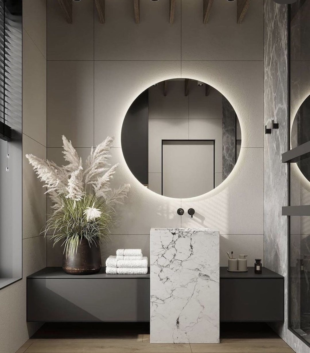 Умное зеркало настенное MIRROR 70x70 см купить,NaN