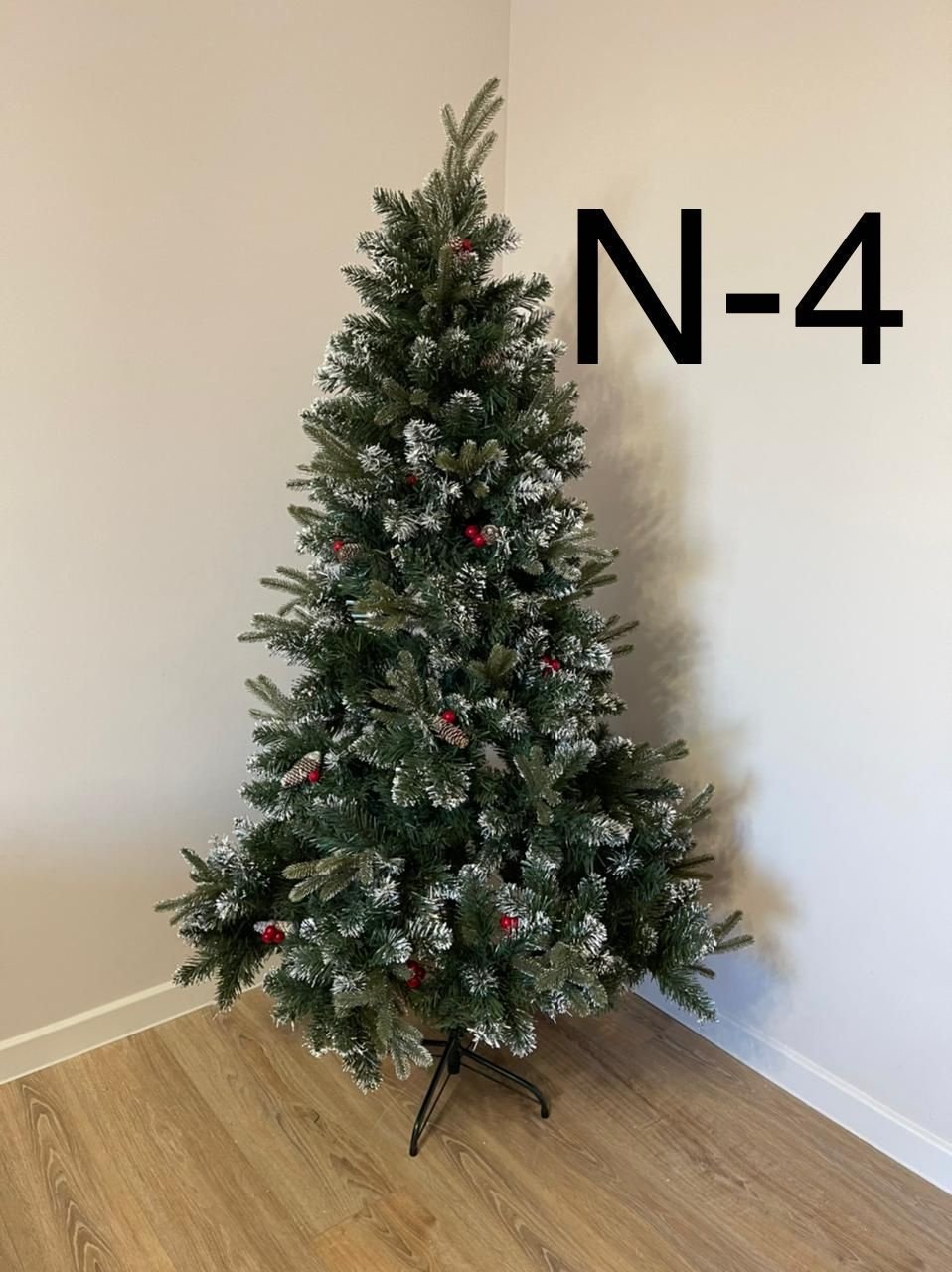 Новогодняя елка N4 180 см, ПВХ