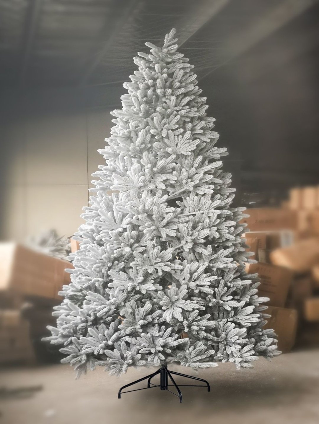 Новогодняя елка Снежинка Snow01 разборная 300, d нижних веток 180 см