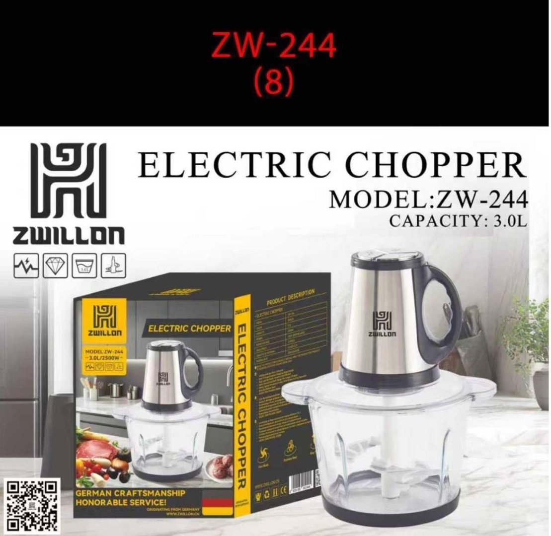 Кухонный измельчитель ZWILLON ZW-244 черный купить,13000