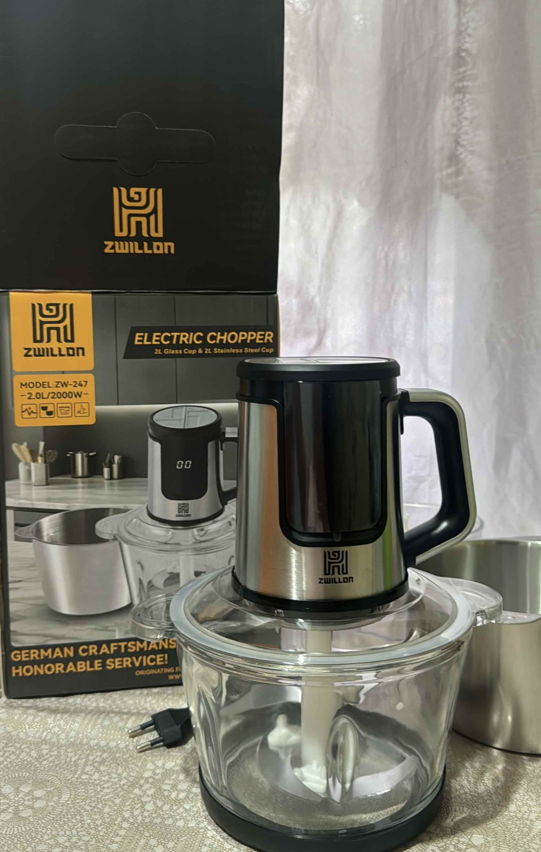 Измельчитель ZWILLON ZW-247 черный купить,14000