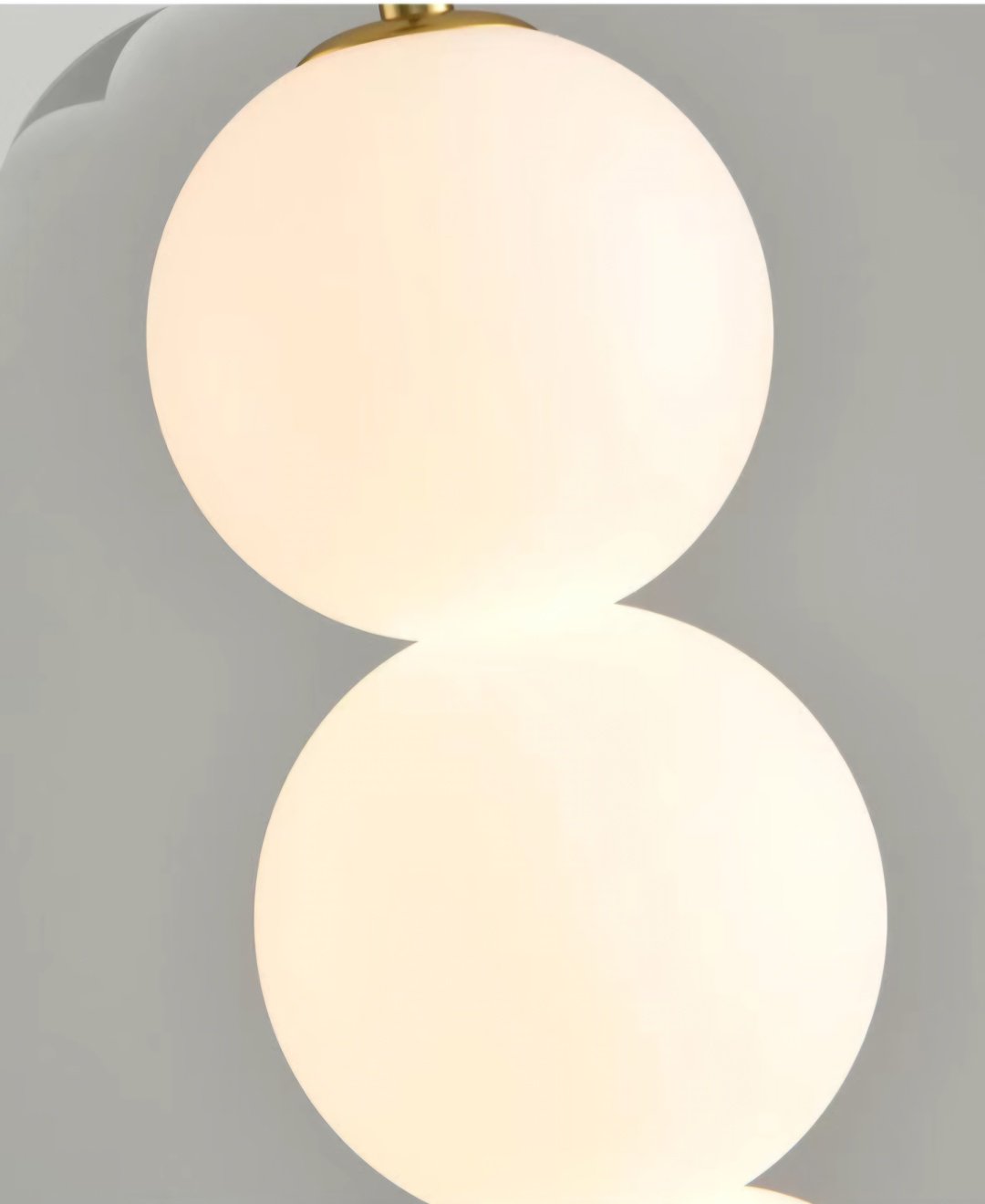 Бра подвесной, потолочный LED, золотистый, белый