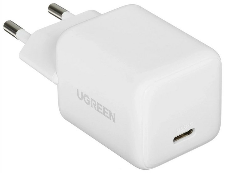 Зарядное устройство Ugreen Ugreen X513 (65009) USB Type-C 30 Вт белый купить,NaN