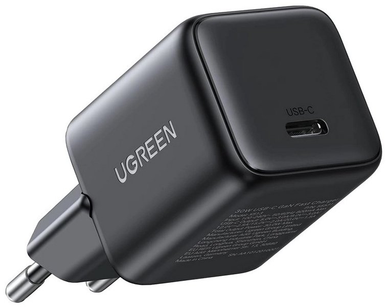 Зарядное устройство Ugreen Ugreen X513 (65007) USB Type-C 30 Вт черный купить,NaN