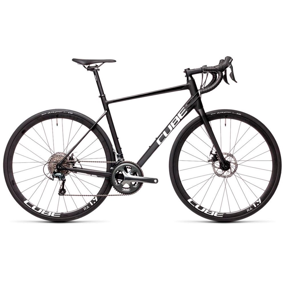 Велосипед Cube Attain Race 2021 58см 28" 476300 черный купить,NaN