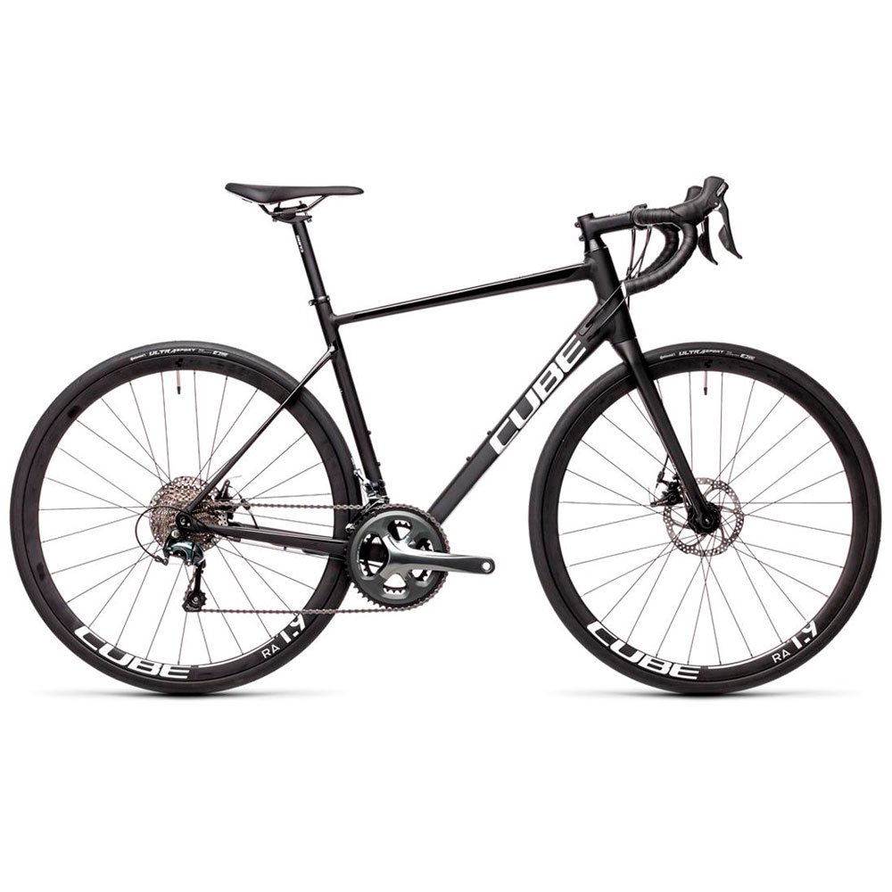 Велосипед Cube Attain Race 2021 58см 28" 476300 черный купить,NaN