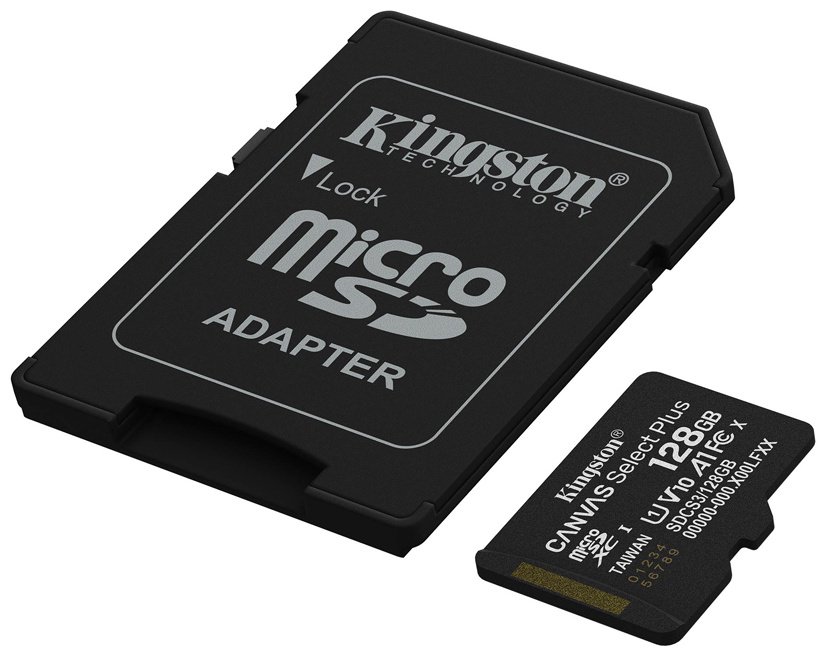 Карта памяти Kingston microSDXC SDCS3/128GB 128 Гб