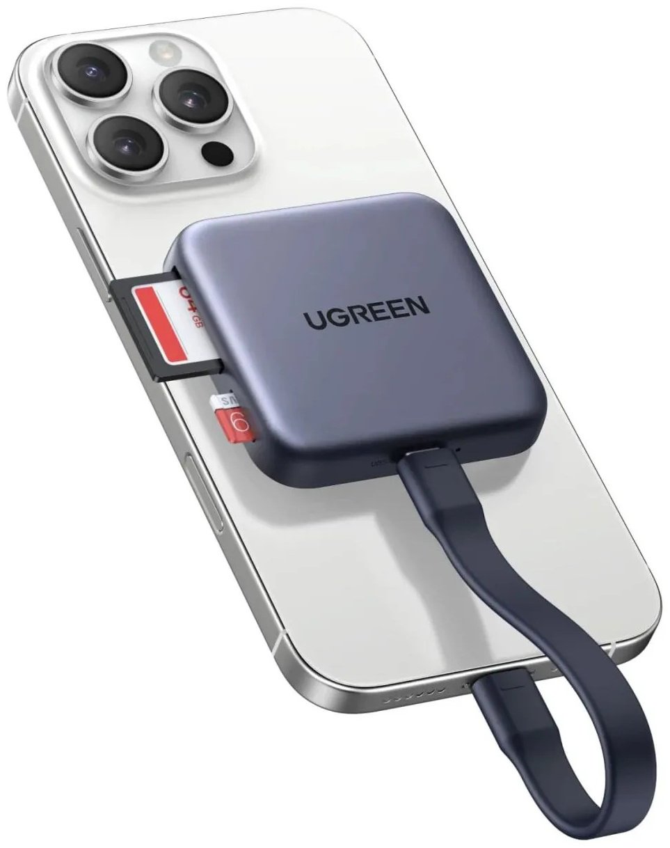 Картридер Ugreen CM898 USB Type-C для SDHC, micro SDXC, micro SDHC, SDXC, microSD, SD купить,NaN