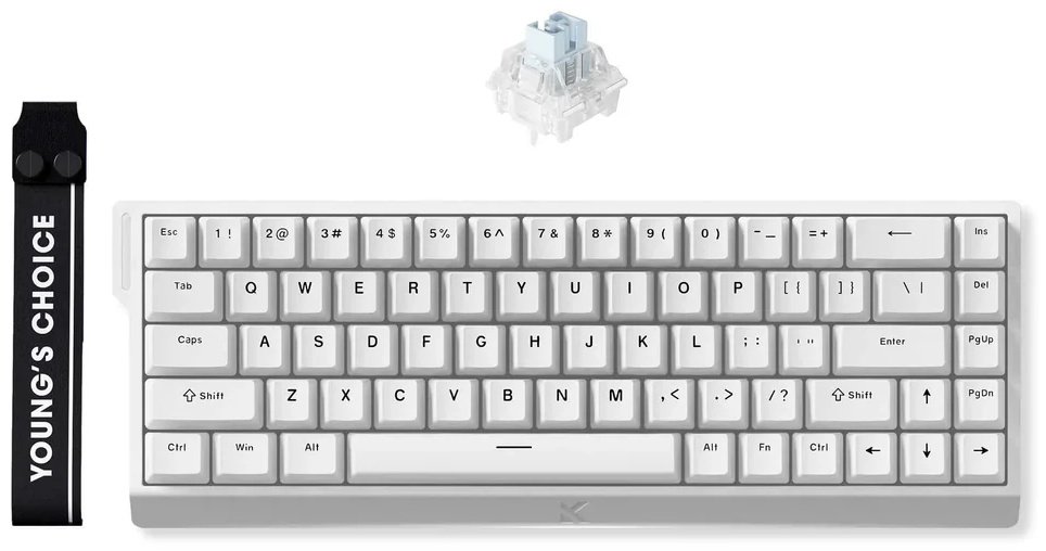 Клавиатура MCHOSE MC-Ace68-15 белый купить,NaN
