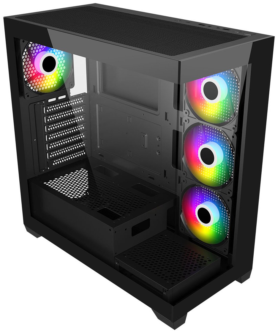 Корпус FSP Group M340-BA черный купить,33015