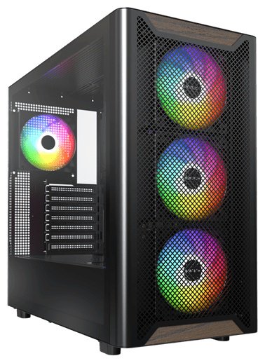 Корпус MONTECH XR Wood (B черный