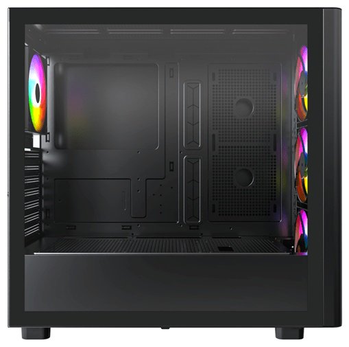 Корпус MONTECH XR Wood (B черный