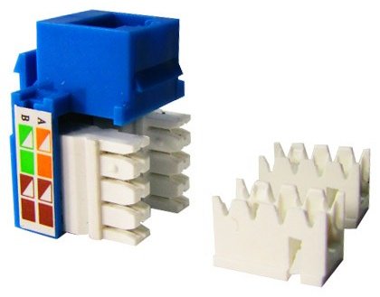 SHIP встраиваемая M245-3, компьютерный (RJ45) цвет синий купить,NaN