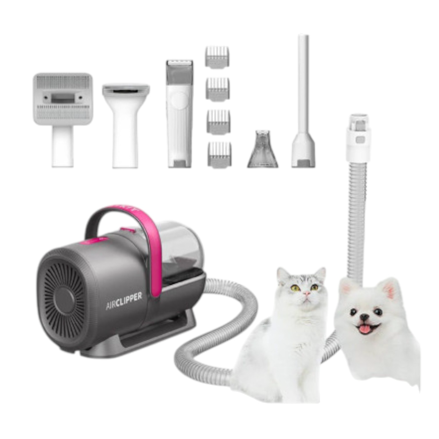 Пылесос-машинка для стрижки животных PetKit FurWaker 5-in-1