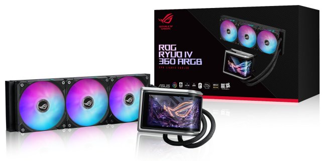 Система охлаждения ASUS ROG RYUO IV 360 ARGB черный