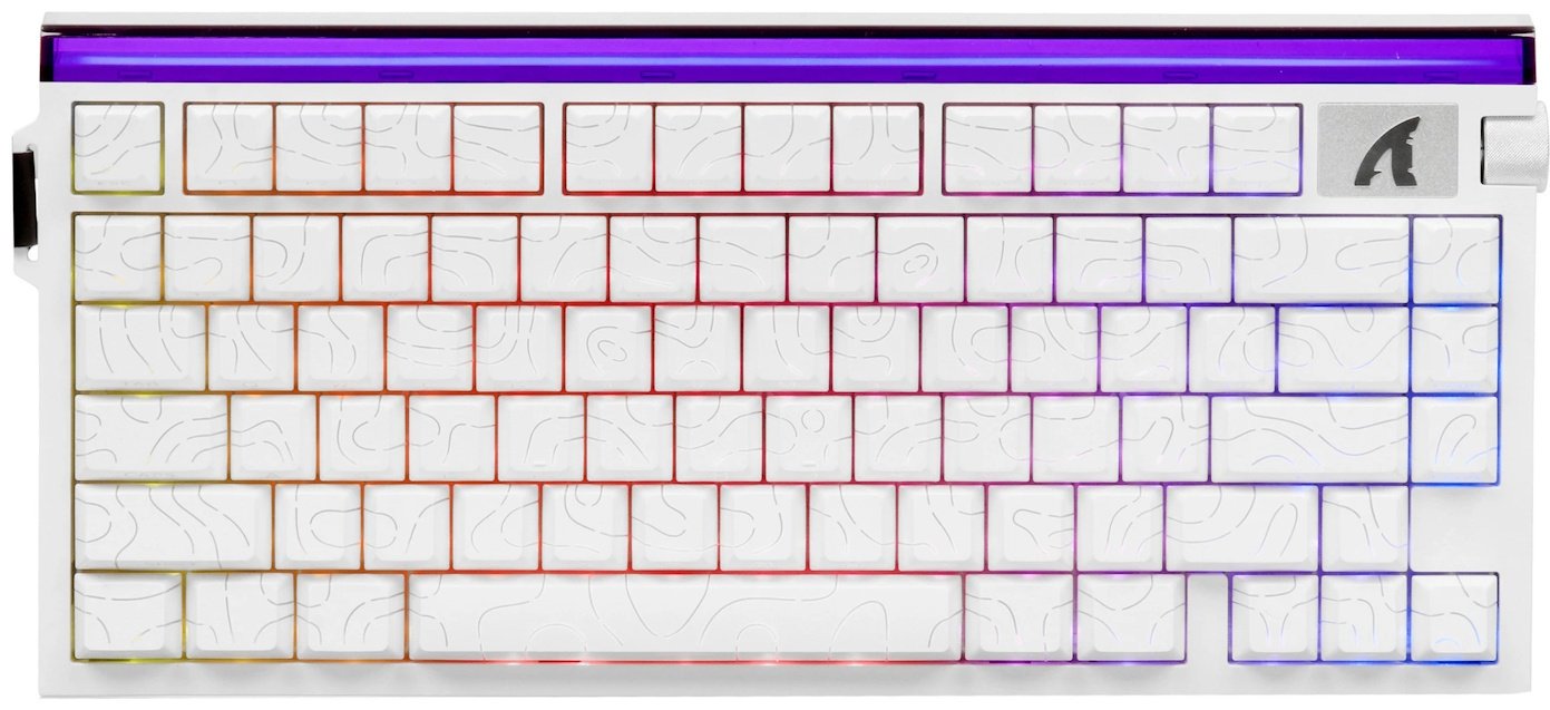 Клавиатура Attack Shark R85 HE Whiter Contour белый купить,NaN