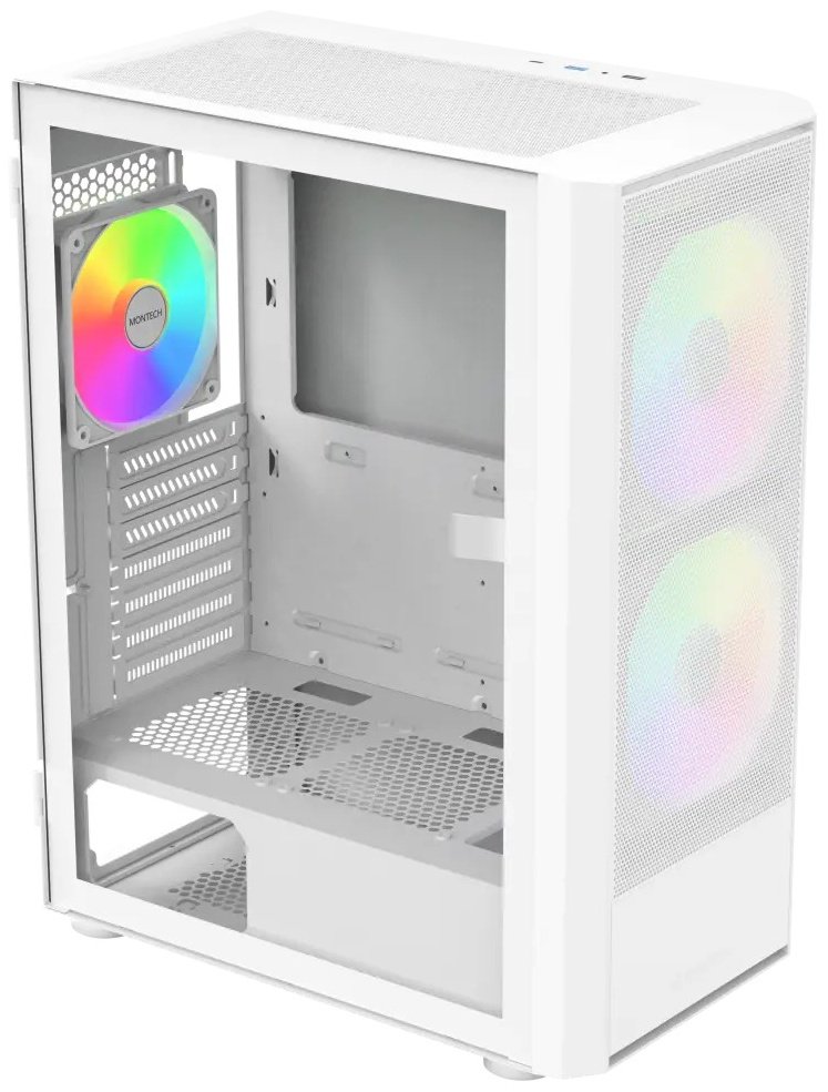 Корпус MONTECH X2 PLUS (W) белый купить,NaN