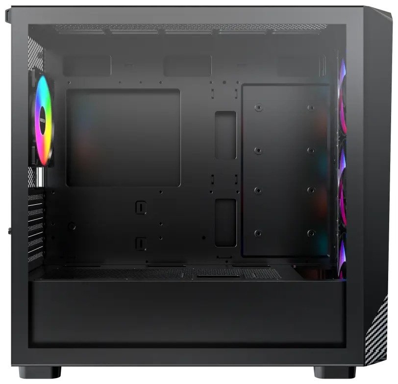 Корпус MONTECH X5M (B) черный купить,NaN