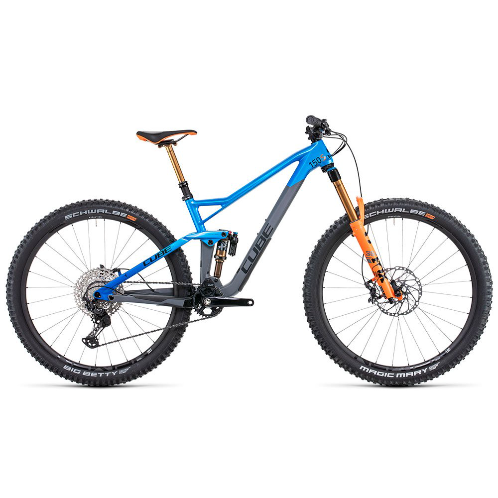 Велосипед Cube Stereo 150 C:62 SL 29 2021 20'' 29 actionteam 455200 синий купить,NaN