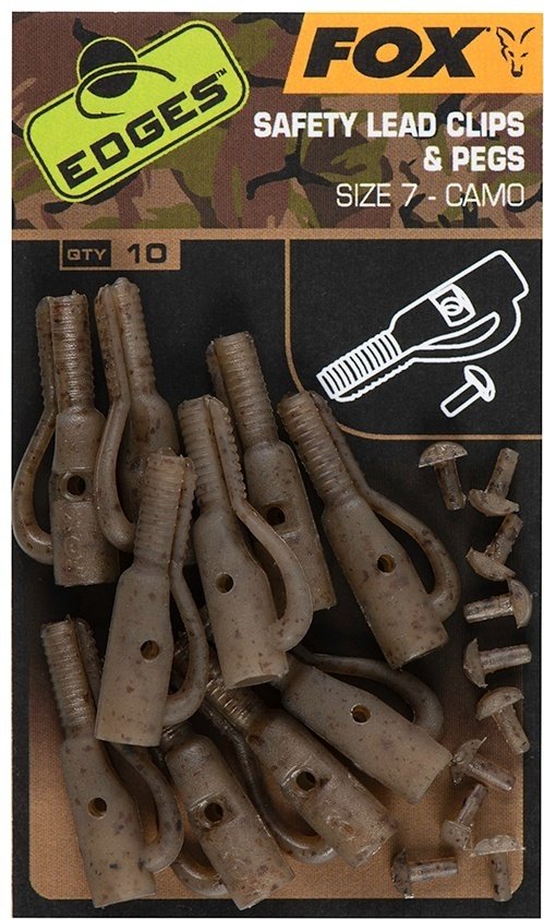 Клипса FOX EDGES Camo Size7 CAC807 купить,NaN