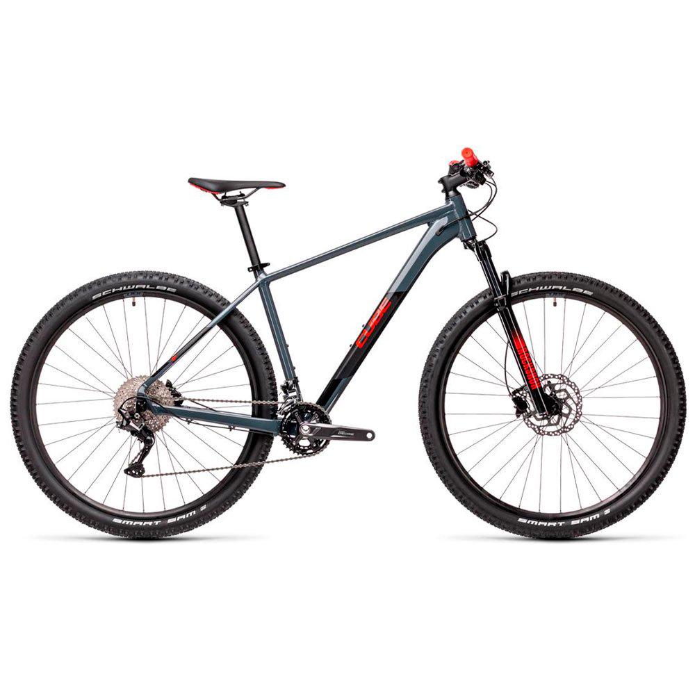 Велосипед Cube Attention 2021 XL-21 29" 498040 серый купить,NaN