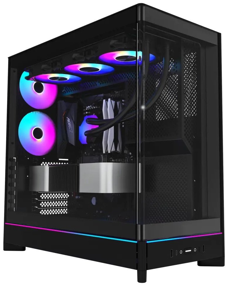 Корпус MONTECH HS02 PRO (B) черный купить,73710