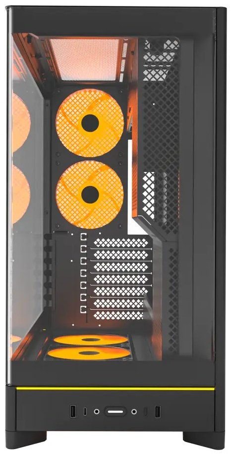 Корпус MONTECH HS02 PRO (B) черный купить,73710