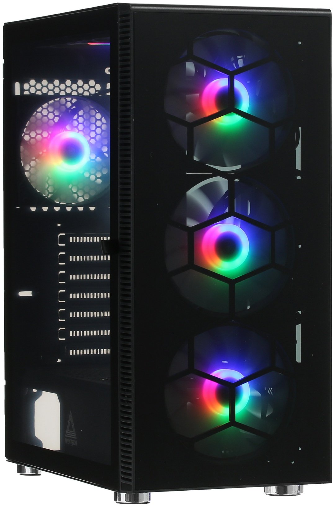 Корпус MONTECH X3 GLASS черный купить,32760