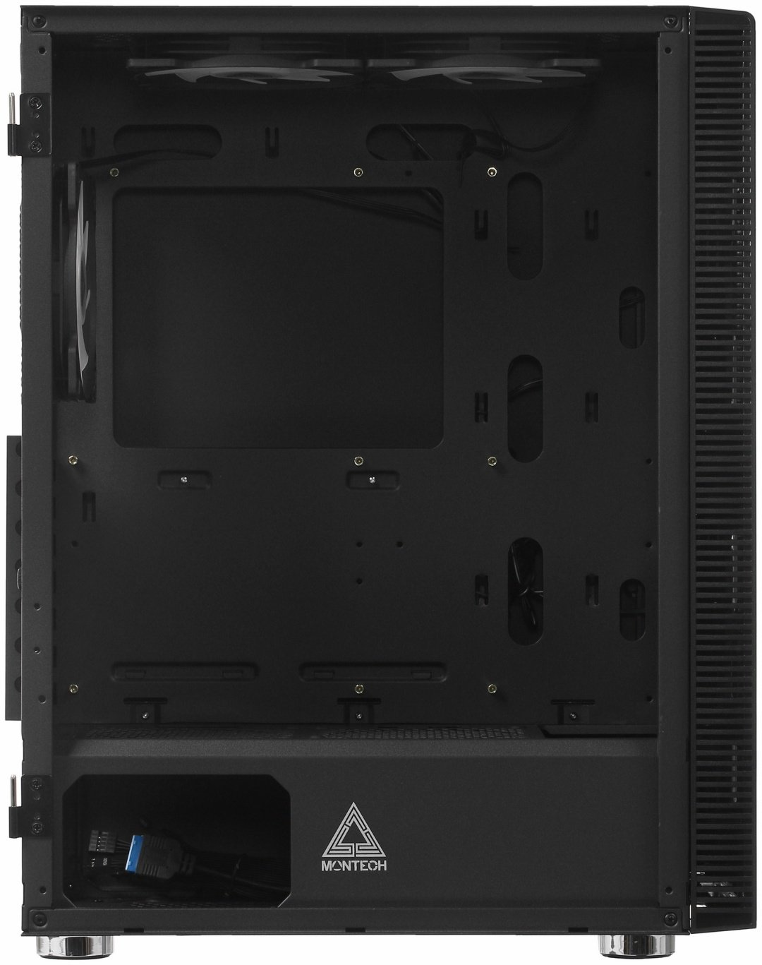 Корпус MONTECH X3 GLASS черный купить,32760