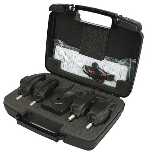 Сигнализатор поклевки FOX Micron MX 4+1 Set CEI193 черный купить,NaN