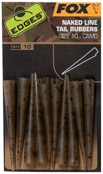 Отбойный конус FOX Удлиненный конус FOX EDGES Camo Naked Line Tail Rubbers CAC777 купить,NaN